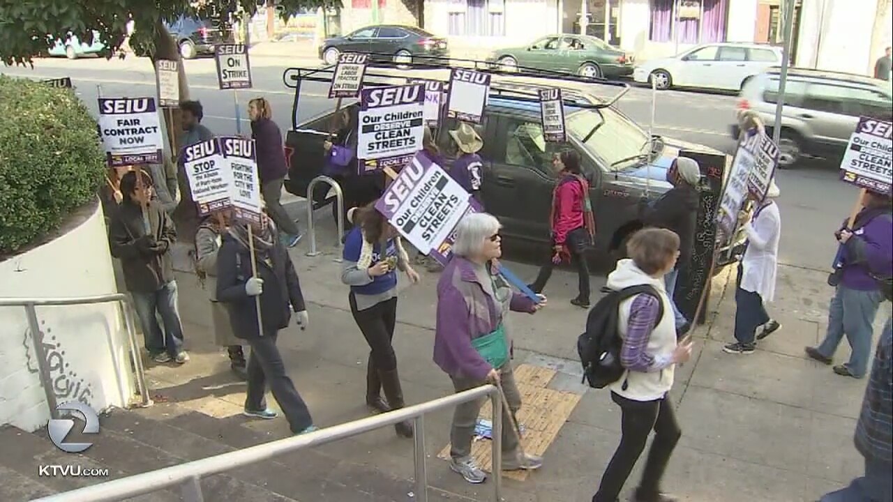 Oakland strike to be settled in mediation