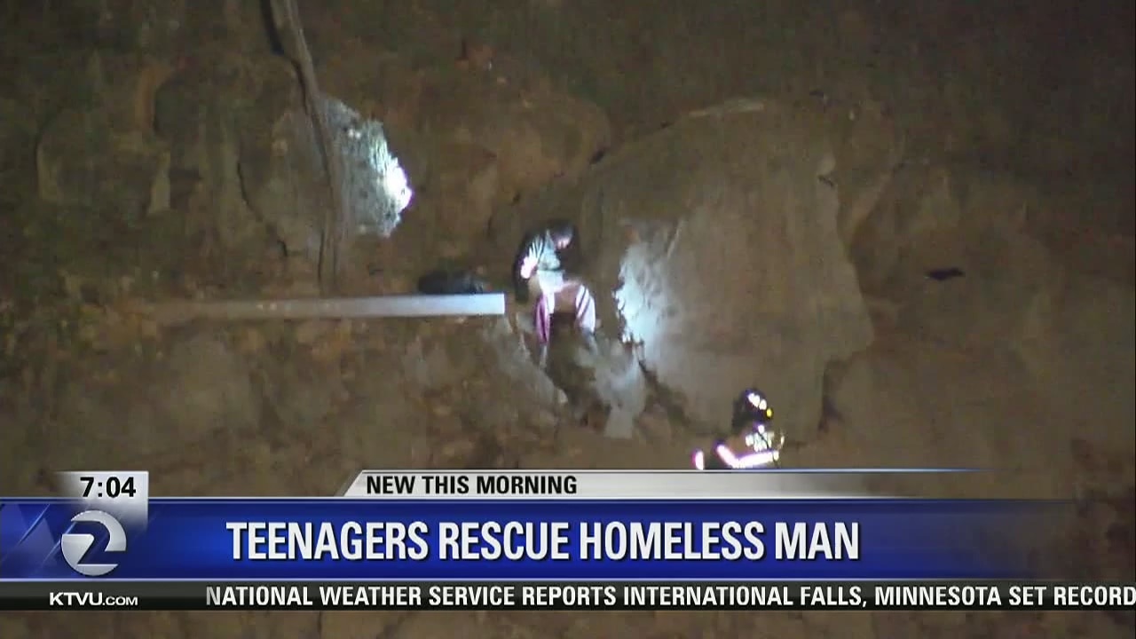 College-age friends help rescue man who fell down cliff at Uvas Reservoir in Los Gatos