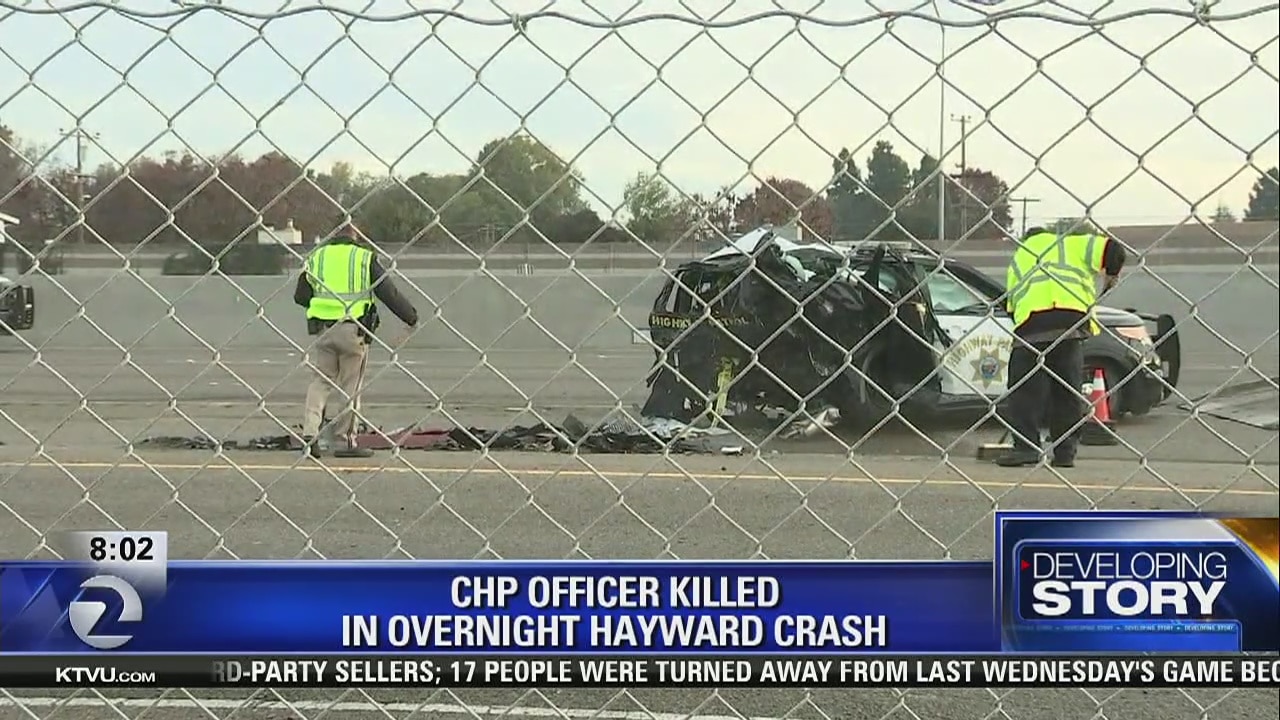 CHP officer killed in crash