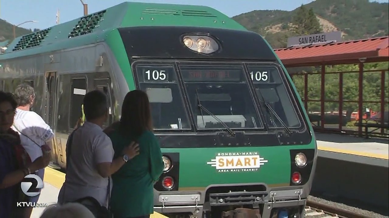 Smart Train's ridership has exceeded expectations