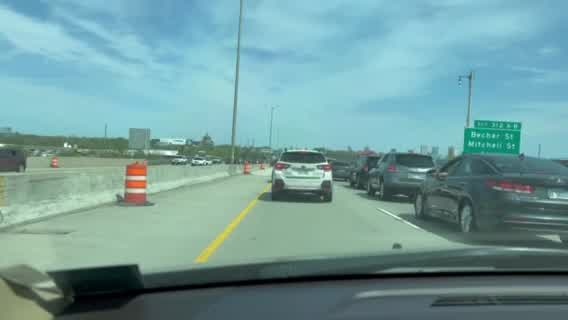 Rollover on SB I-43 near Oklahoma