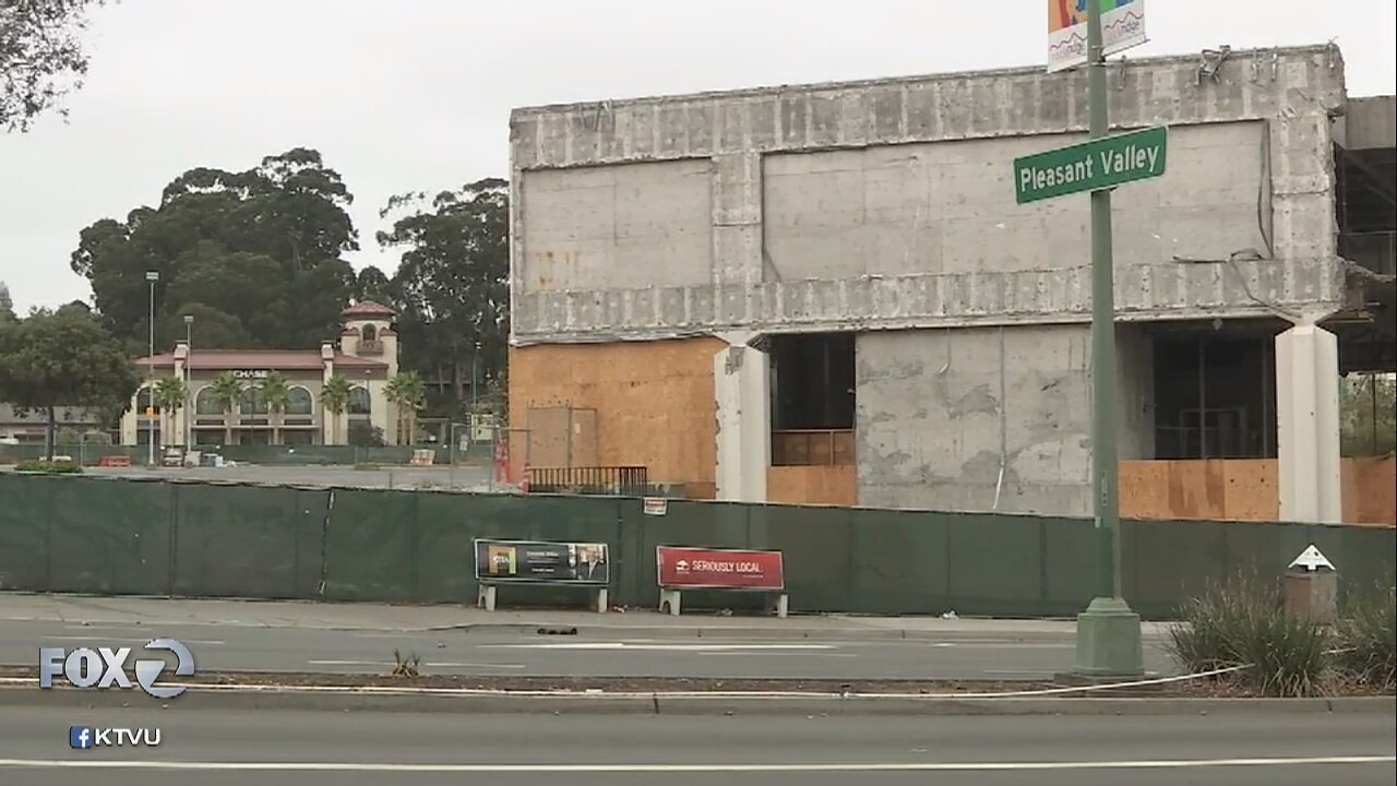 Asbestos discovery leads to indefinite halt of Oakland mall construction