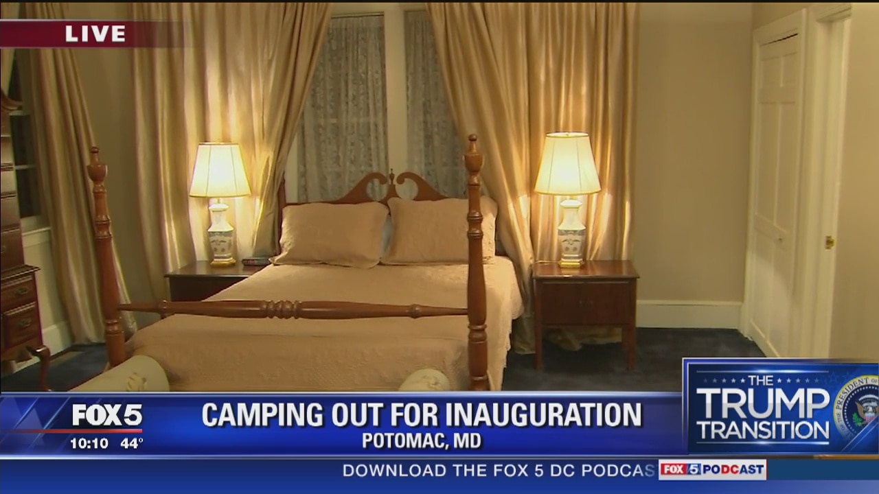 Alternative housing accommodations for the inauguration