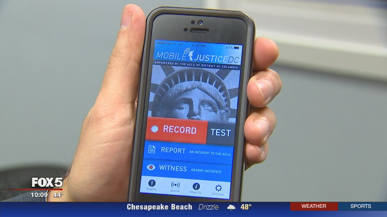 App allows users to record police encounters directly to ACLU