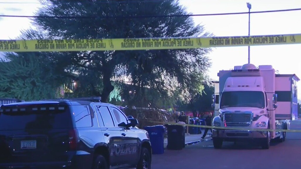 Barricade situation escalates into officer-involved shooting in Mesa