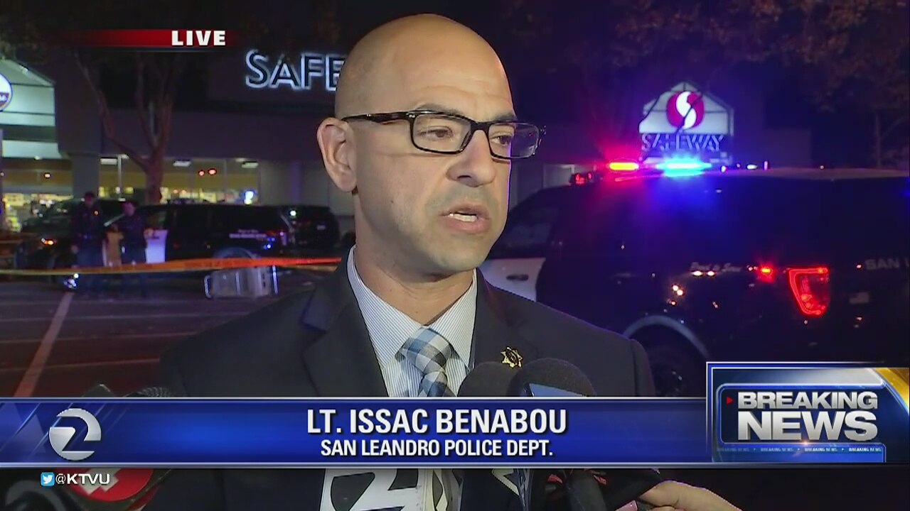 Two officers hit by fleeing suspect's vehicle in San Leandro