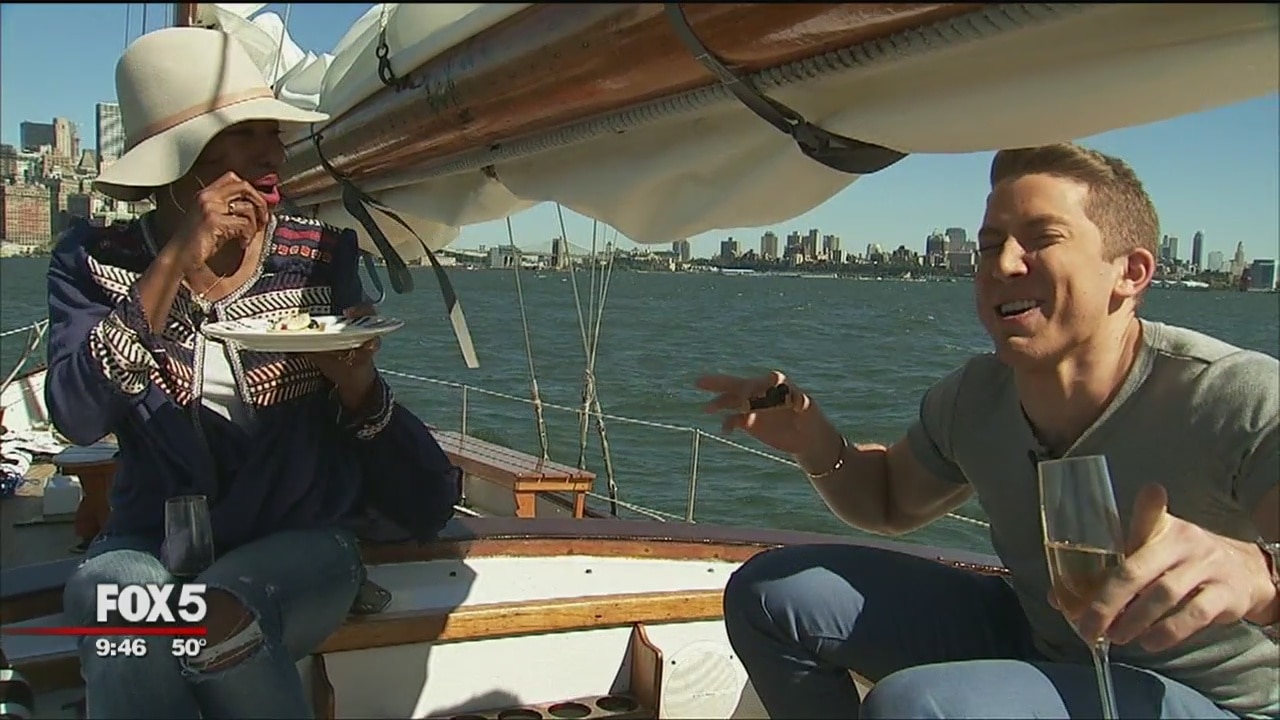 The Mark Hotel's sailboat experience