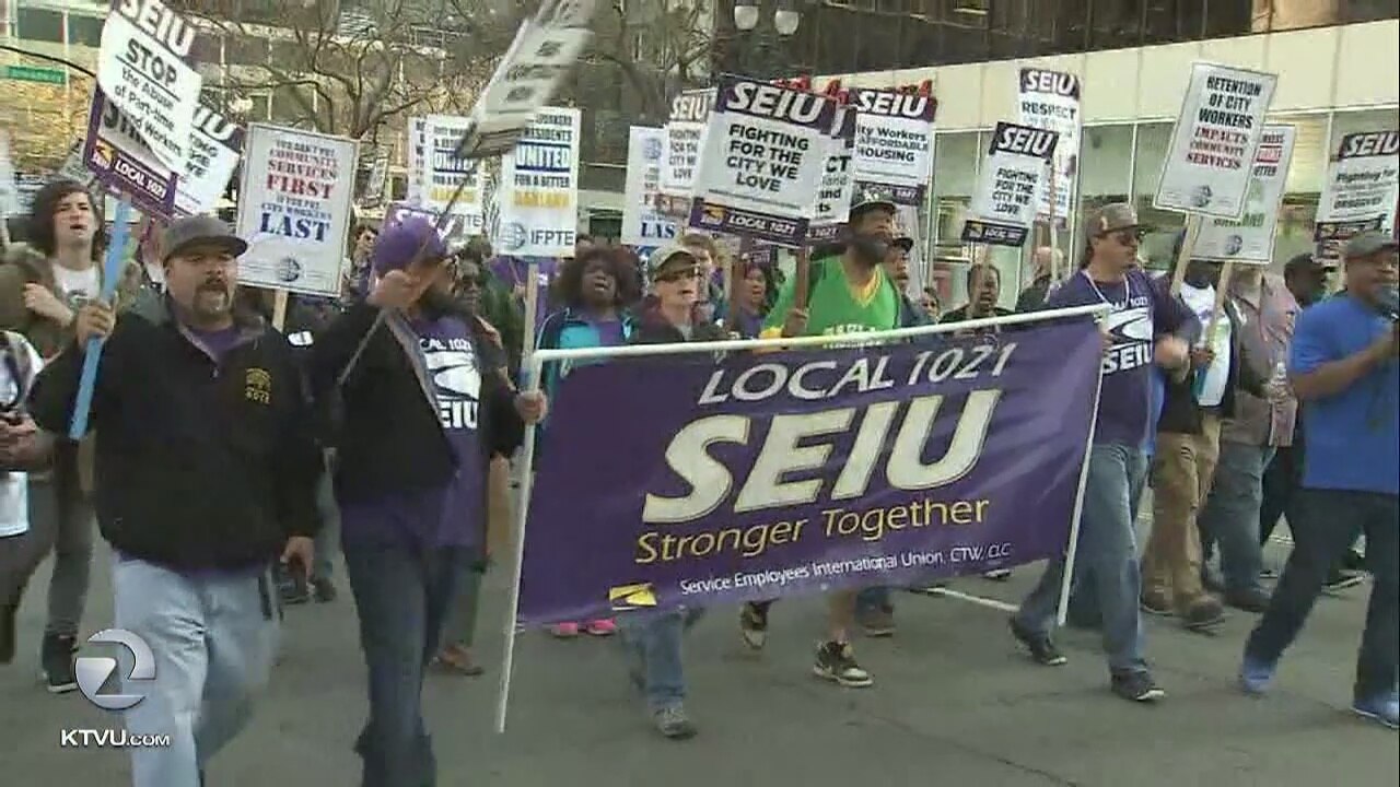Oakland city workers to strike for a fourth day