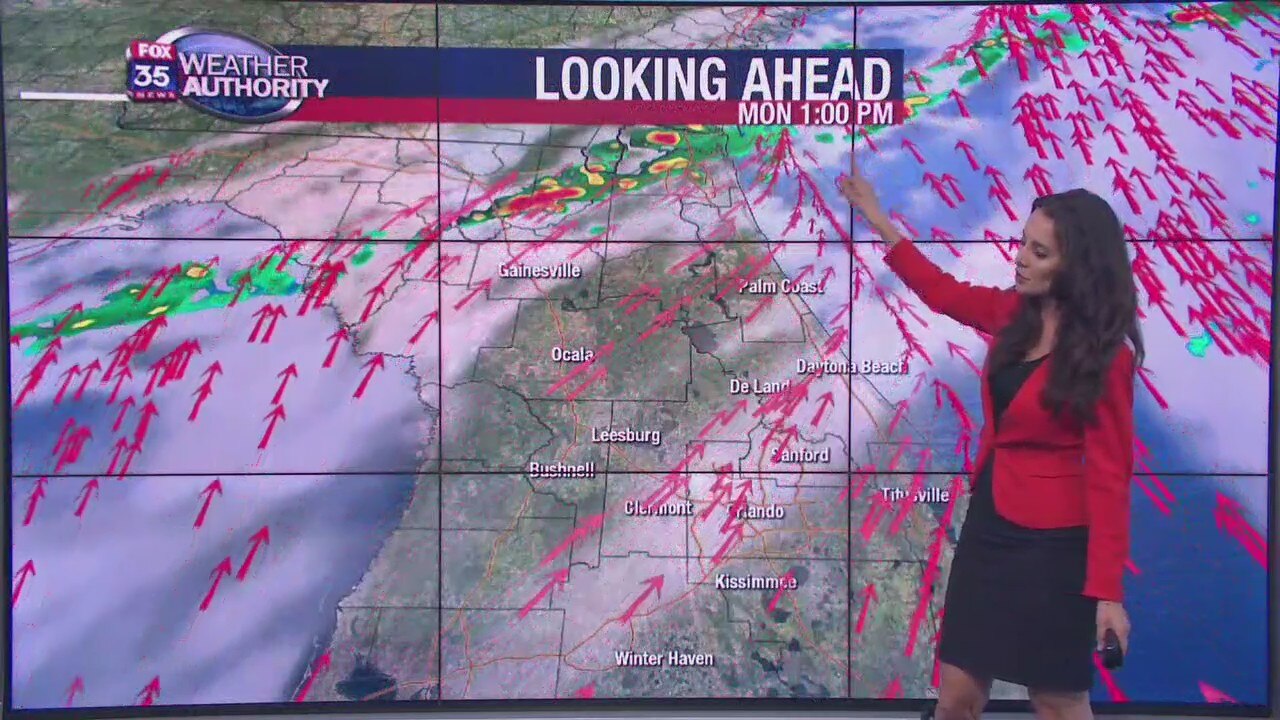 Strong storms moves towards Florida
