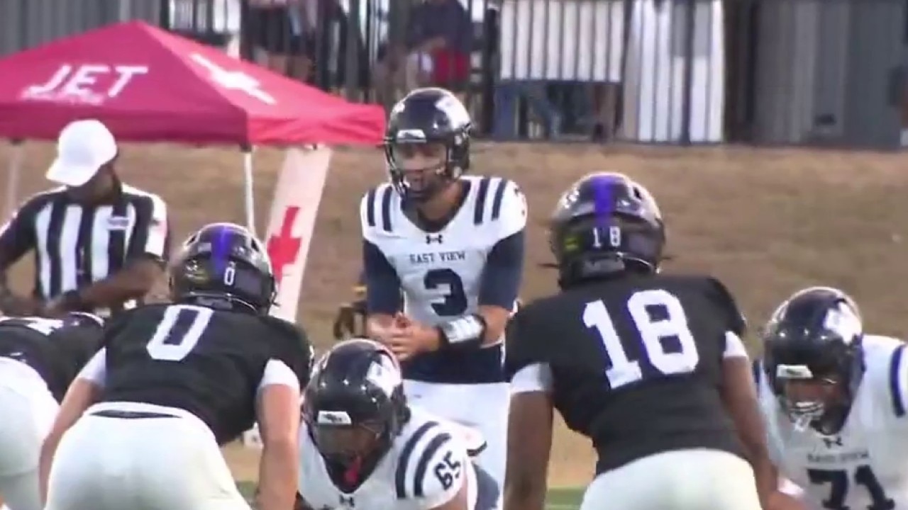 Hutto visits East View to open district play