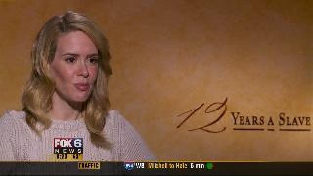Sarah Paulson shares with Gino her experience filming 12 Years a Slave