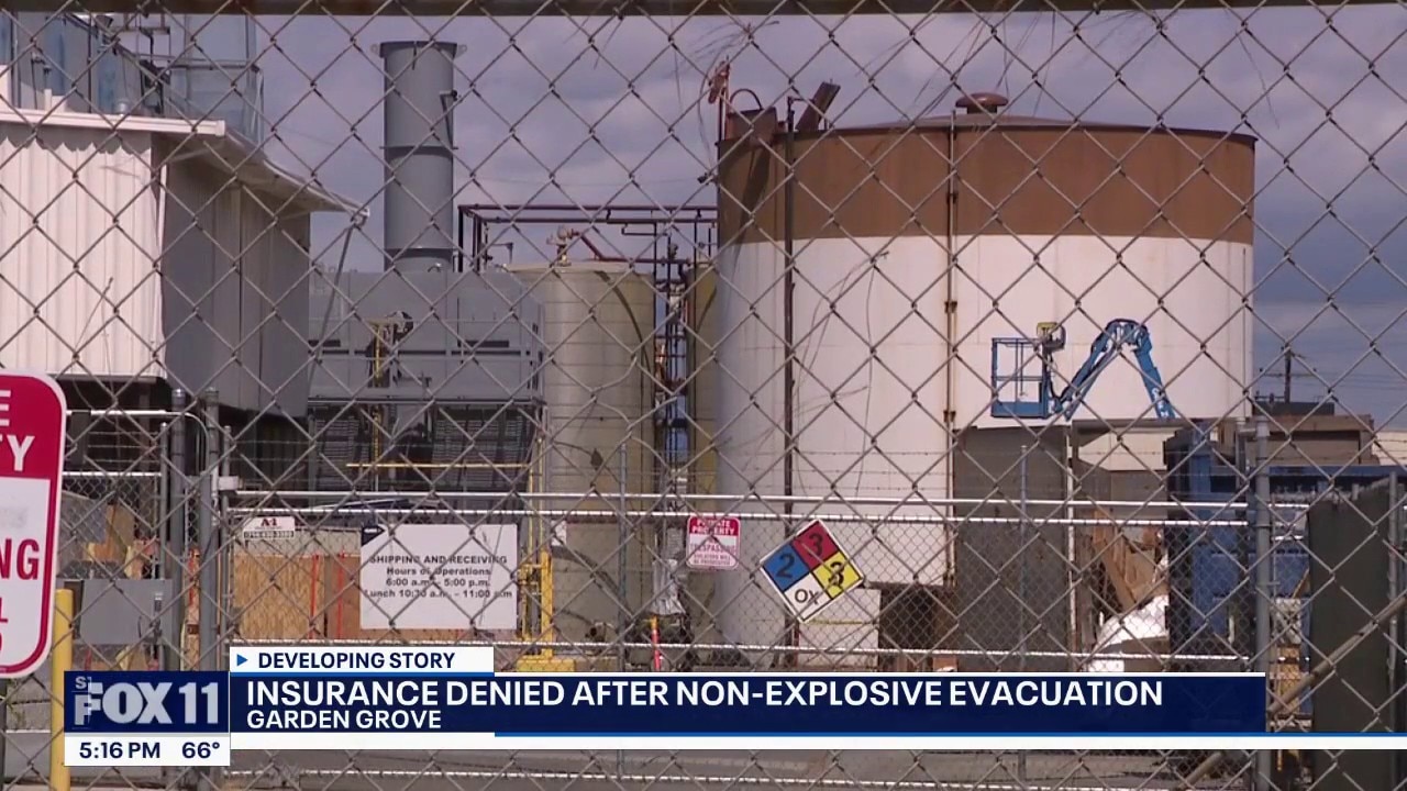 Insurance denied after Garden Grove mandatory evacuation