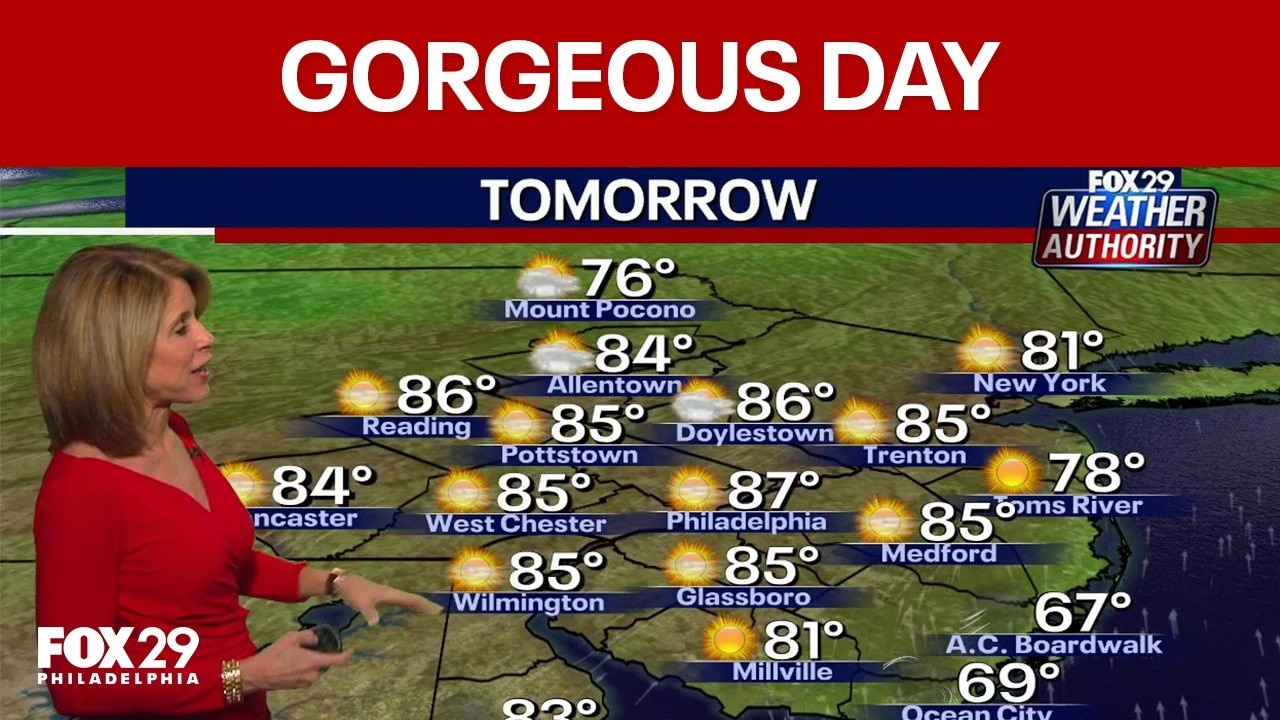 Philadelphia weather: Gorgeous Day