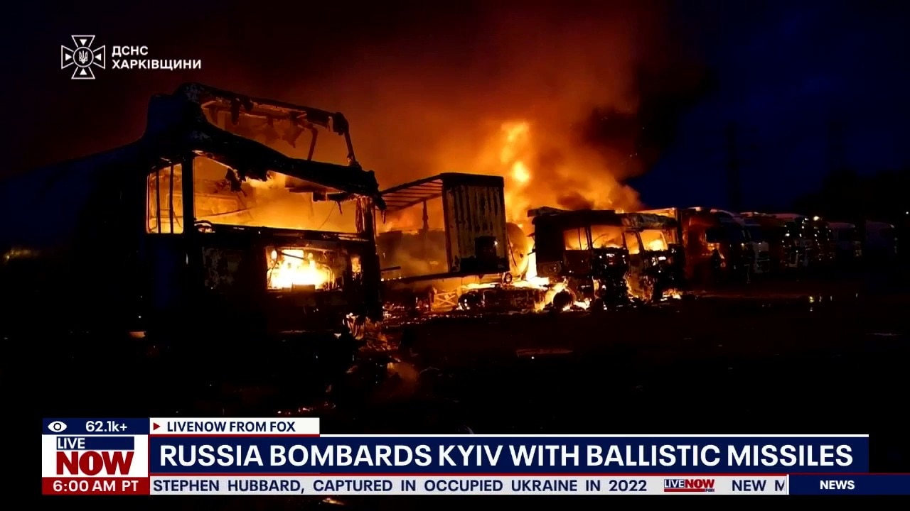 Russia bombards Kyiv hours after agreeing to talks