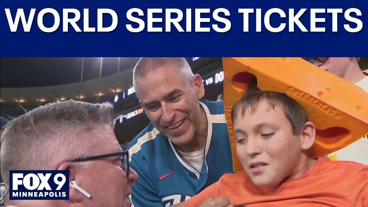 World series tickets bought for teen with cerebral palsy