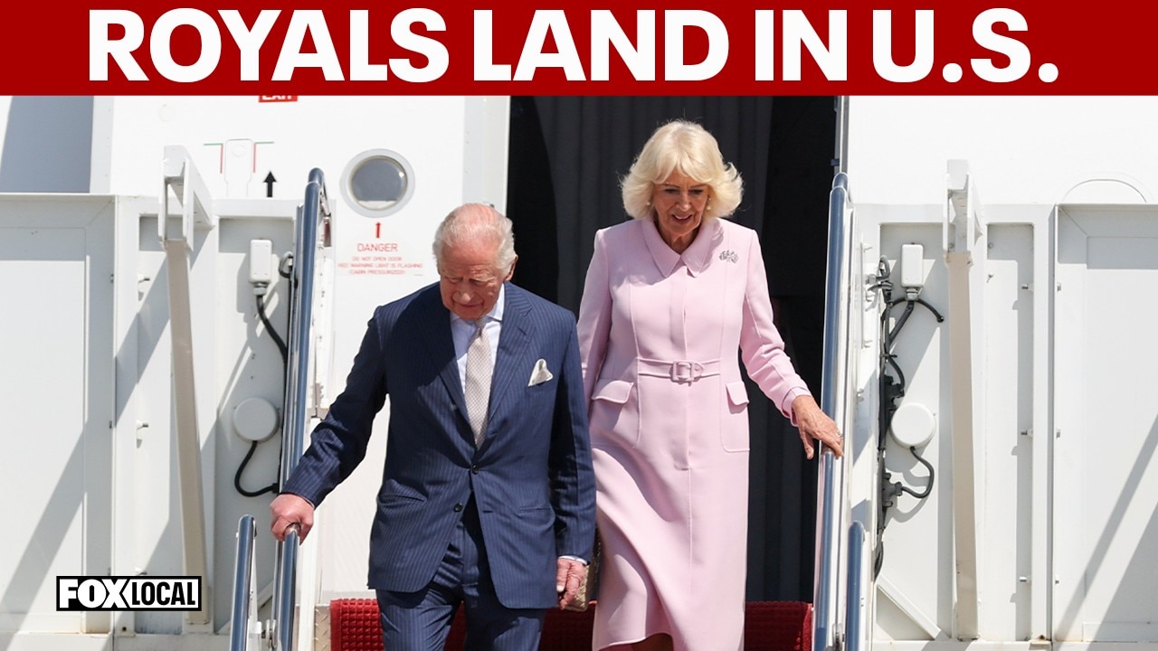 King Charles III, Queen Camilla arrive in the U.S. for royal state visit