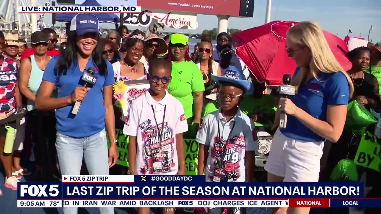 Zip Trip to National Harbor: Celebrating at National Plaza