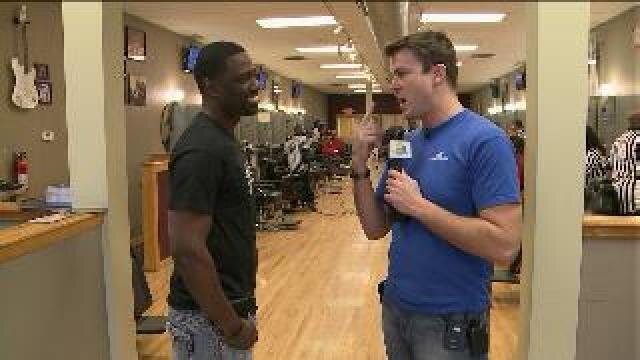 Chip checks out Gee's Clippers