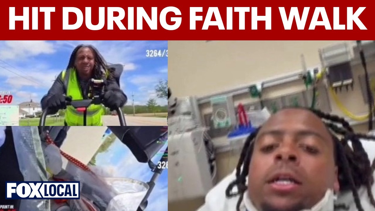 Twitch streamer 'Minister Zay' struck by car during cross-country faith walk