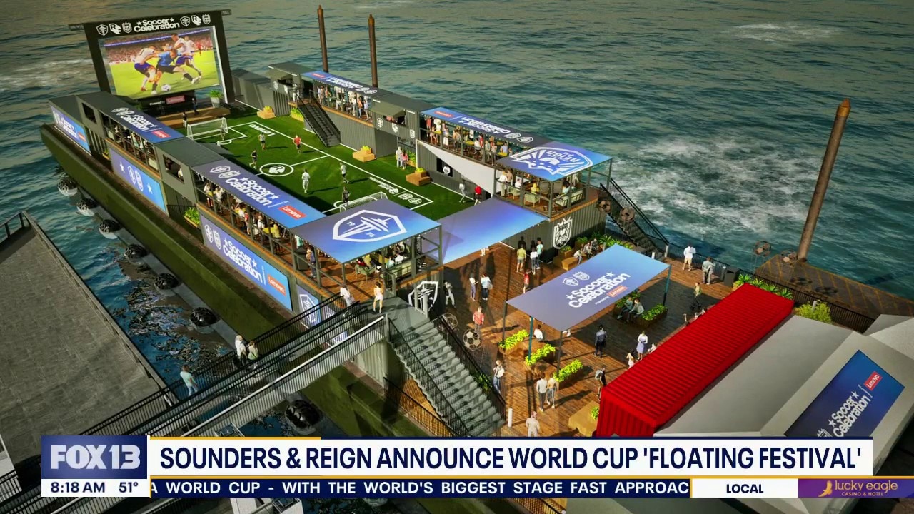 Elliott Bay barge to host World Cup fan zone