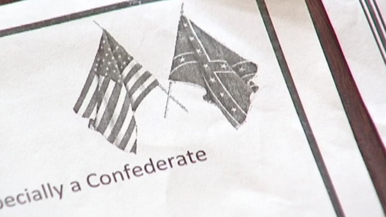 Confederate flag at school