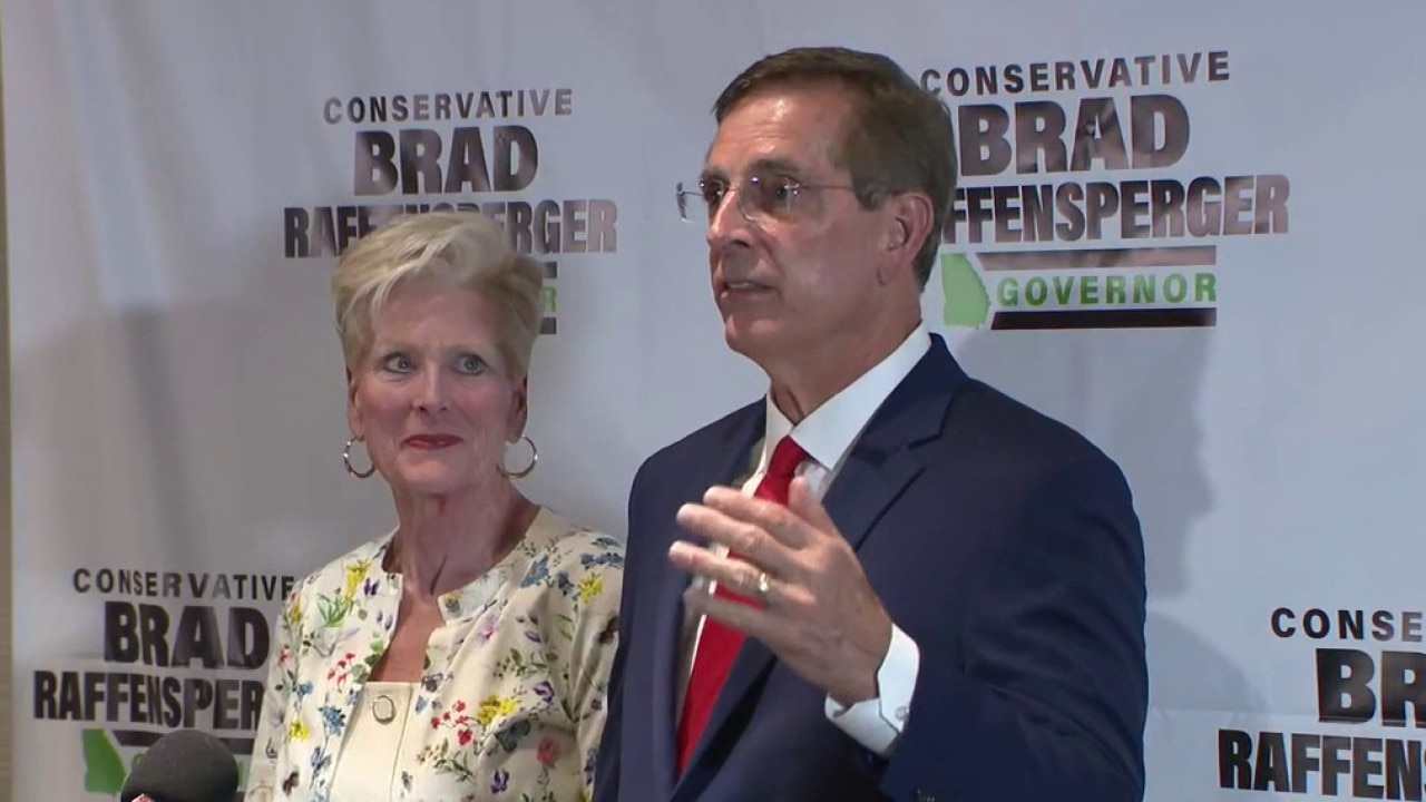 Brad Raffensperger speaks on election loss