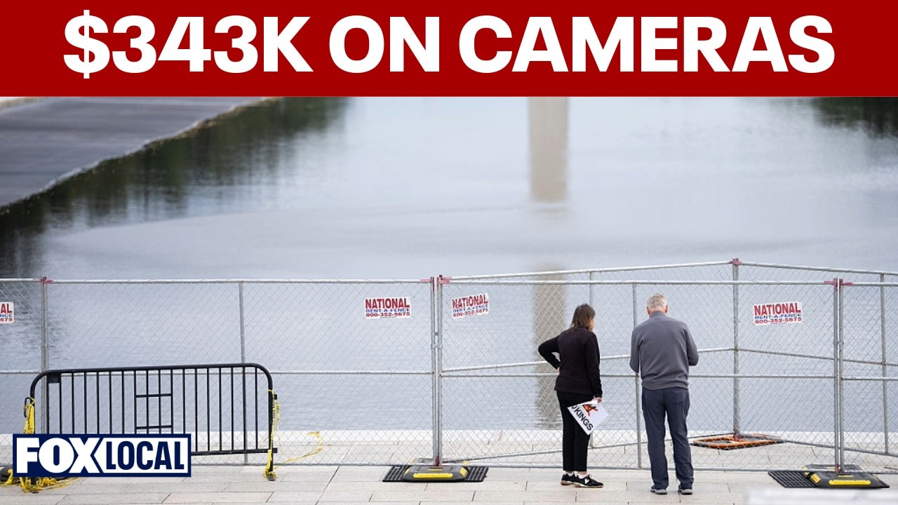 Trump administration spends $343K on cameras for DC construction projects