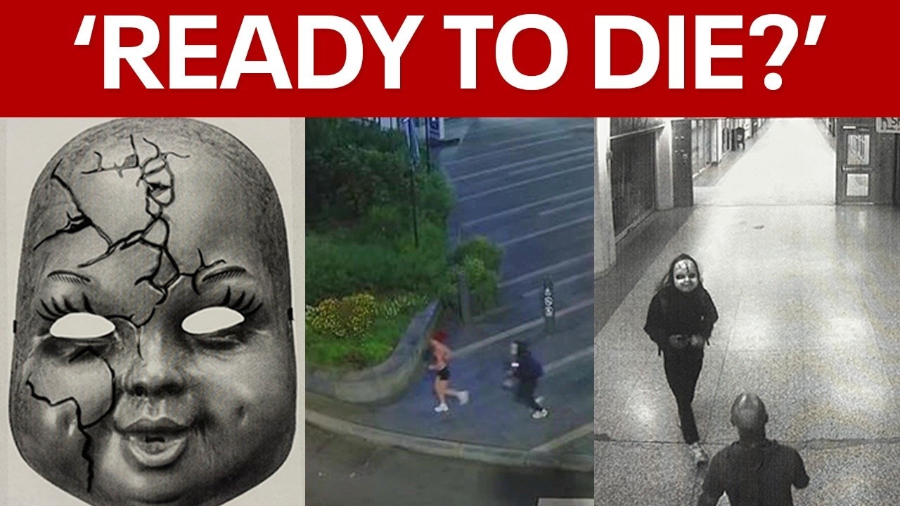 Police share video, images of masked man accused of threatening people in Center City