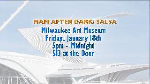 Laura hangs at the Milwaukee Art Museum to check out Mam After Dark