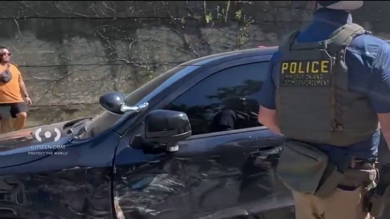 Vehicle carrying ICE agents crashes on I-55 ramp: police