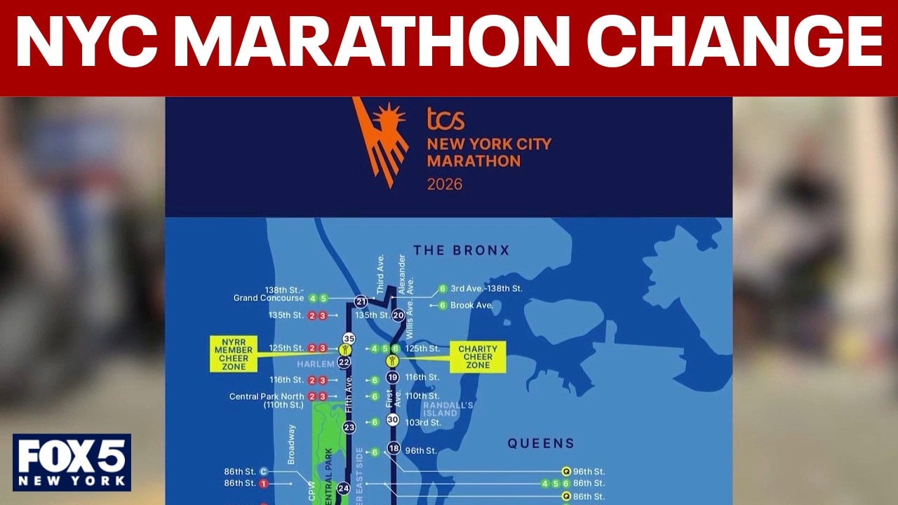NYC Marathon route changed in 2026 for 1st time in 15 years