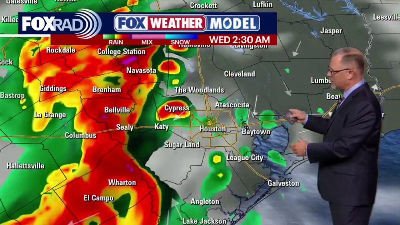 Houston weather: Heavy rainfall possible overnight