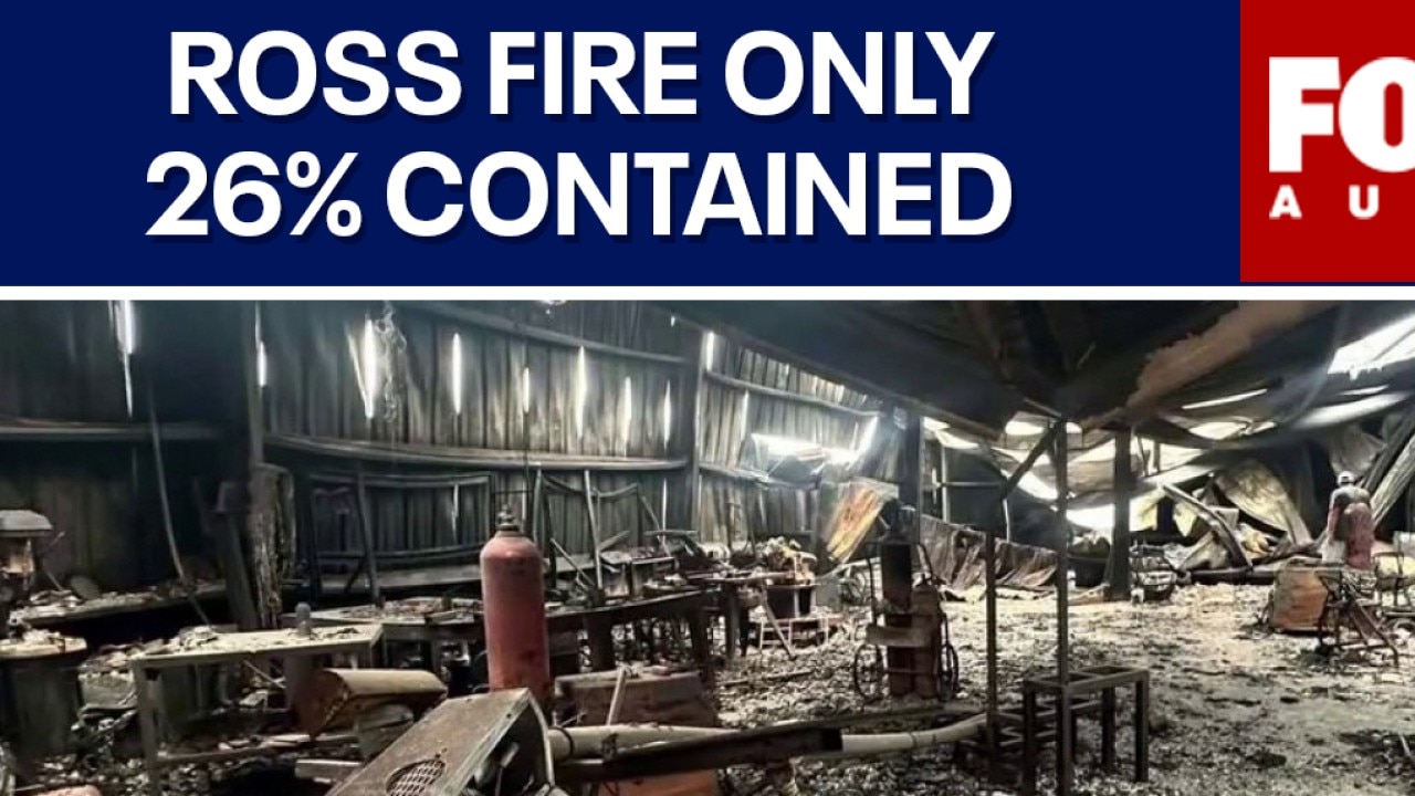 Ross fire in North Texas only 26% contained