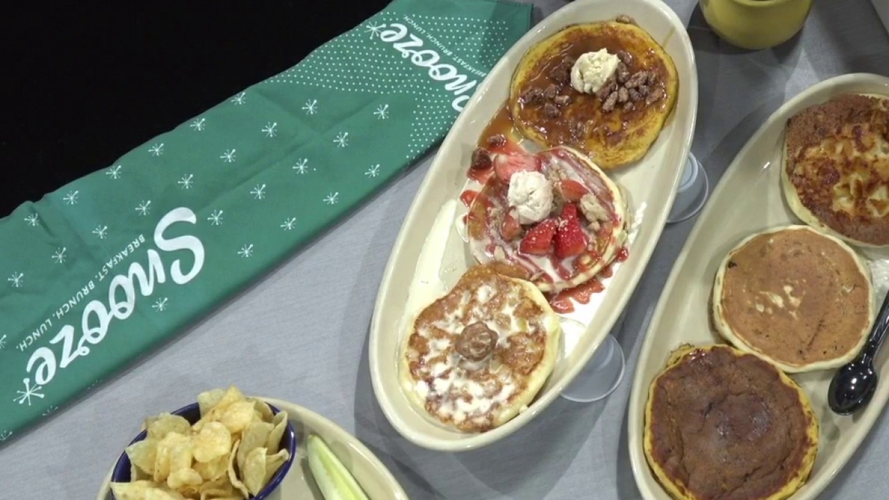 Snooze Eatery: Pancake flight and brunch favorites