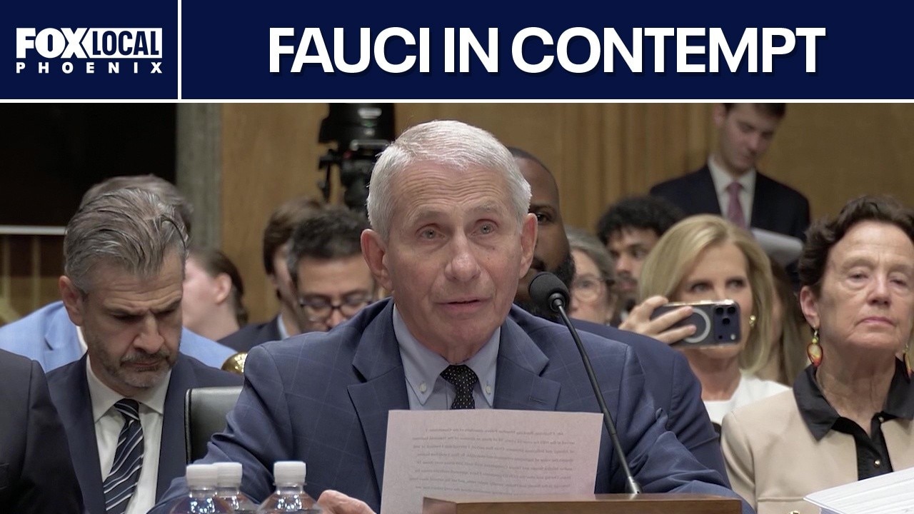 Senate committee votes to hold Fauci in contempt
