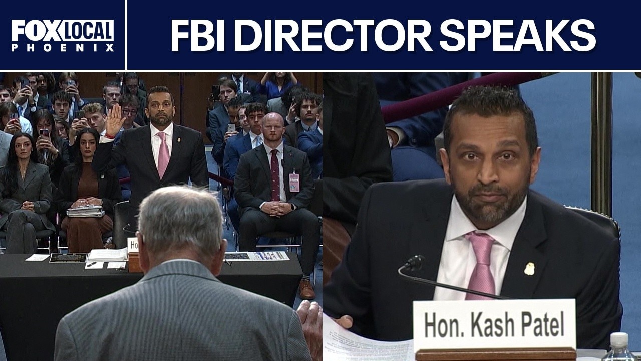 FBI Director Kash Patel questioned on Capitol Hill