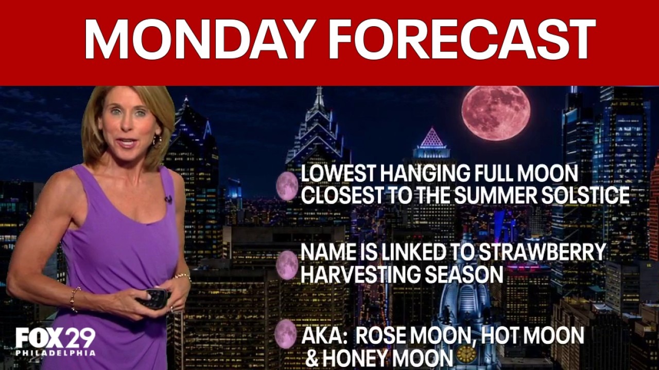 Philadelphia weather: Monday evening forecast