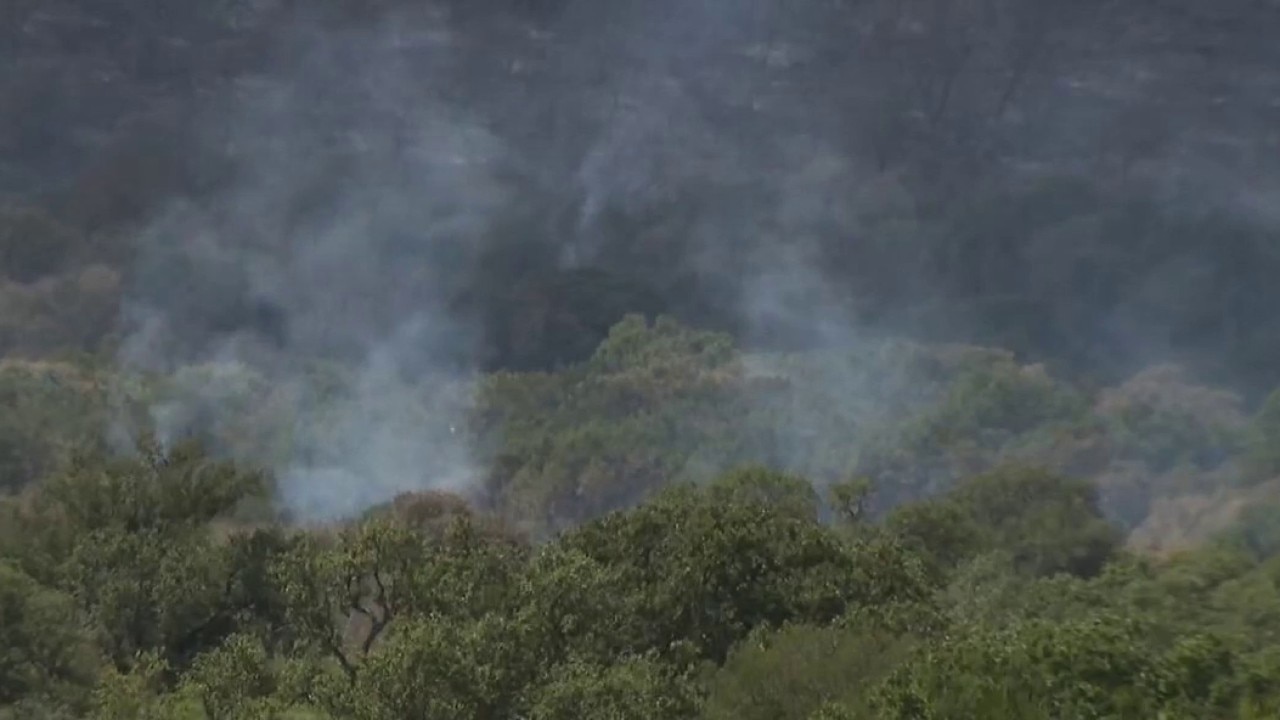 San Saba County wildfire