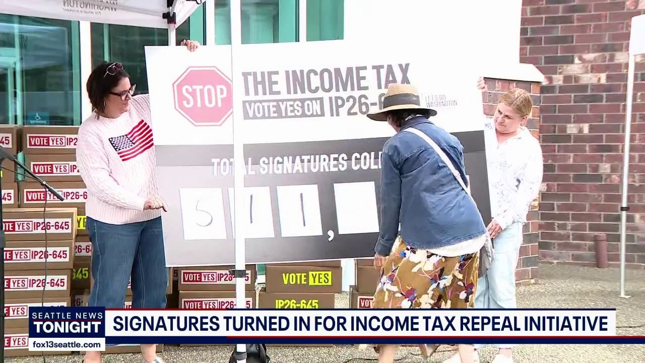 Washington millionaire tax faces ballot test