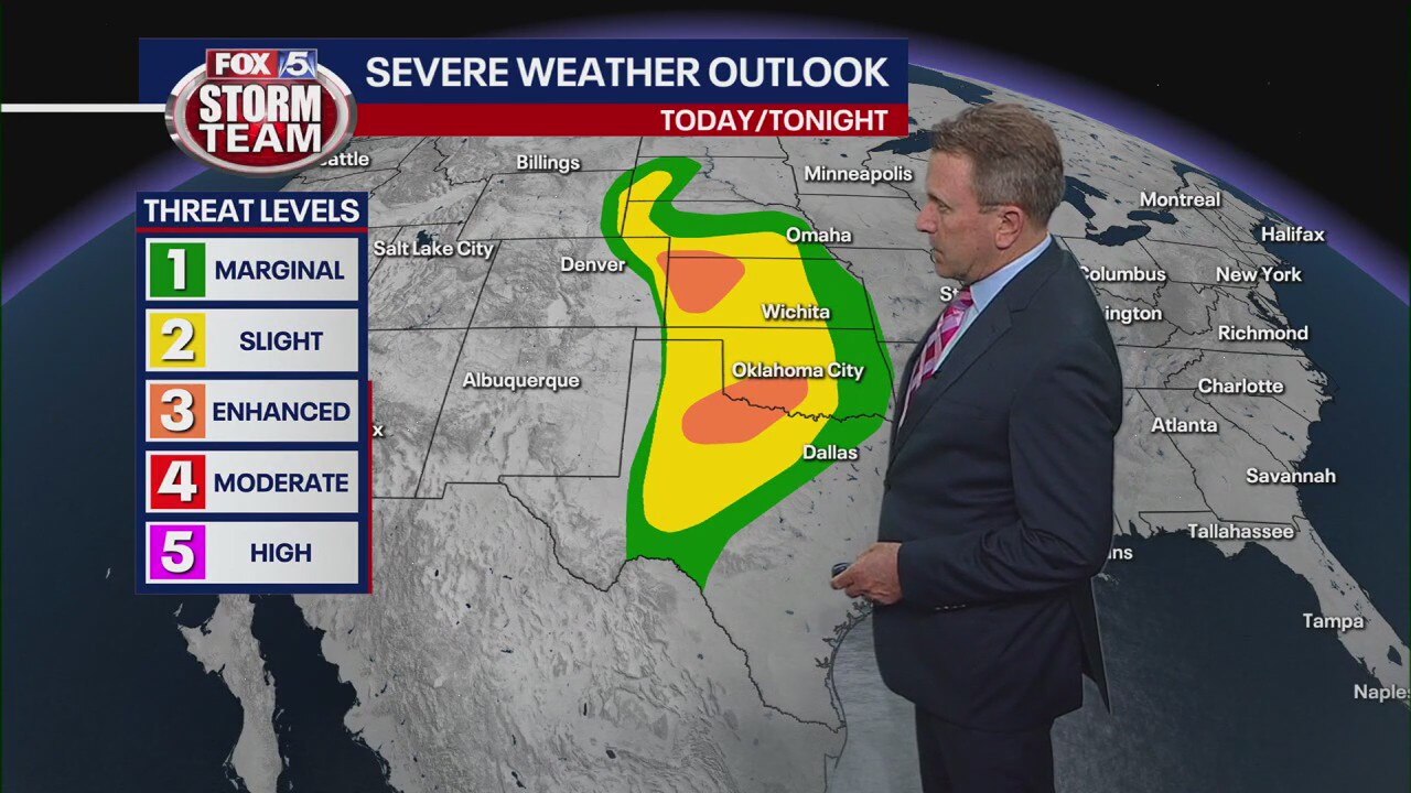 Thursday afternoon forecast