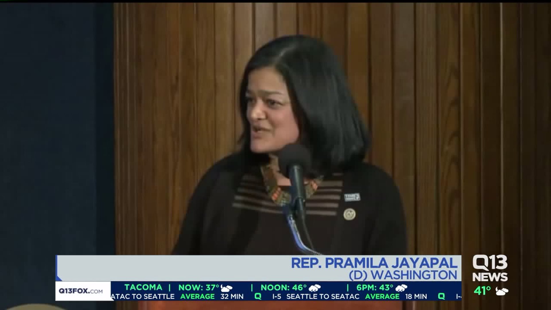 Rep. Pramila Jayapal skips SOTU, holds separate event