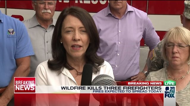 Senators Cantwell, Murray speak on Washington state fires