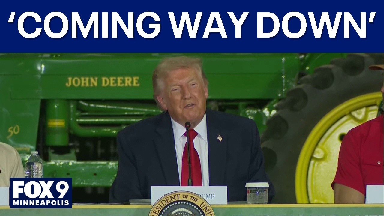 Trump: Fertilizer and gas ‘coming way down'
