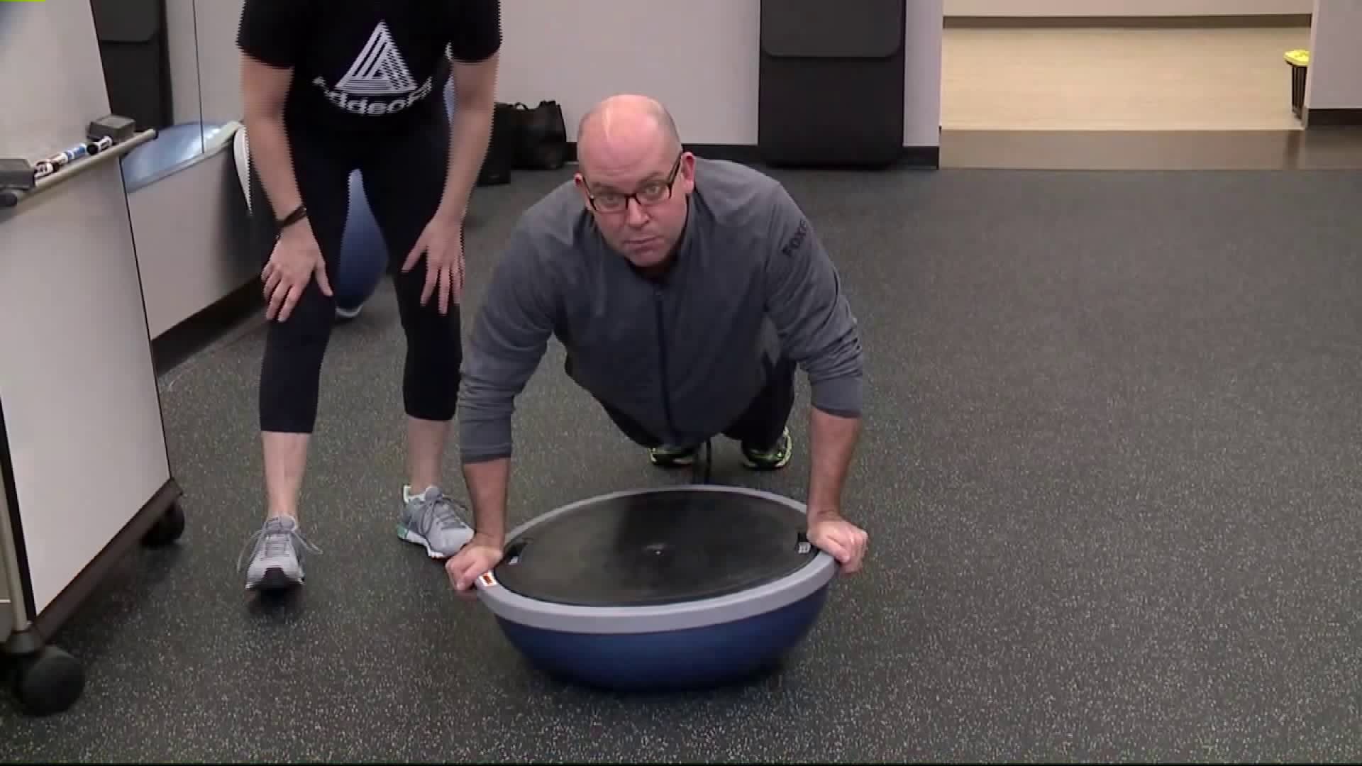 Kramp learns about the " Zone Workout" at AddeoFit