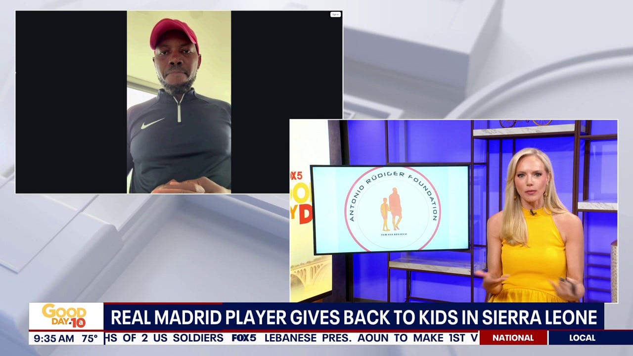 Real Madrid Player Gives Back to Kids in Sierra Leone