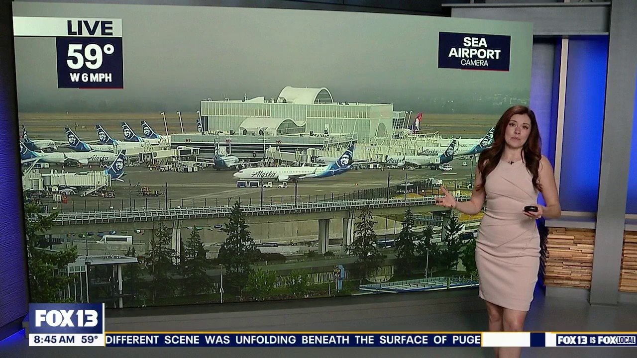 Low visibility causes delays at Seattle-Tacoma International Airport
