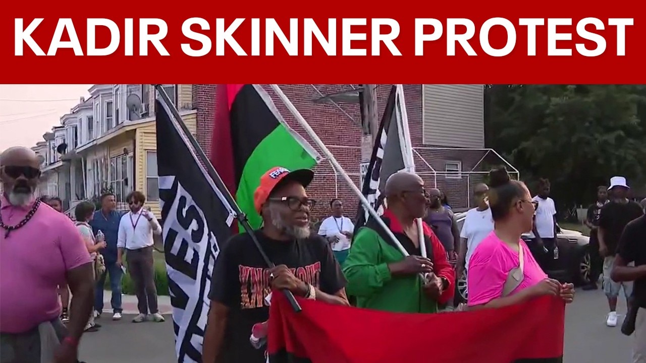 Wilmington protest over police shooting of Kadir Skinner