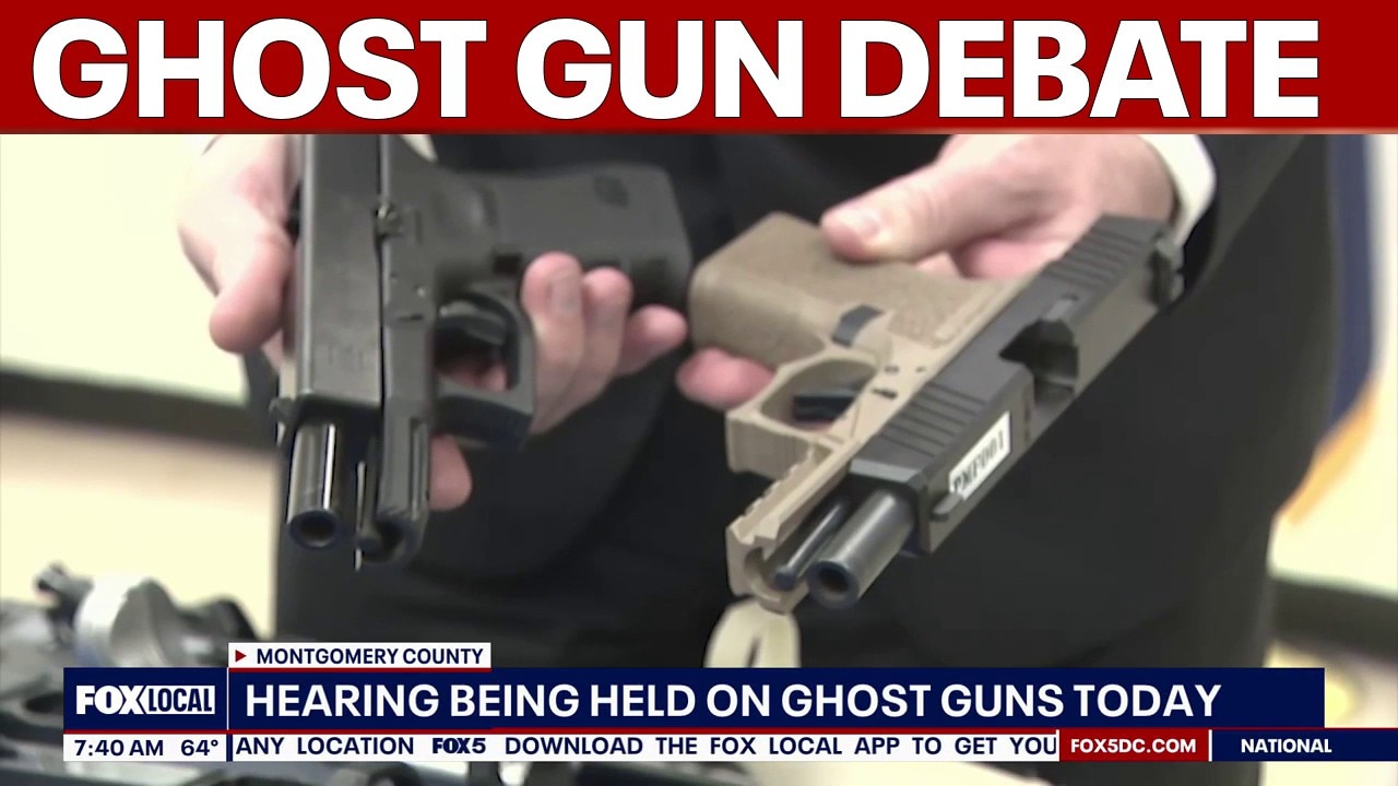 Ghost gun debate at center of Montgomery County hearing