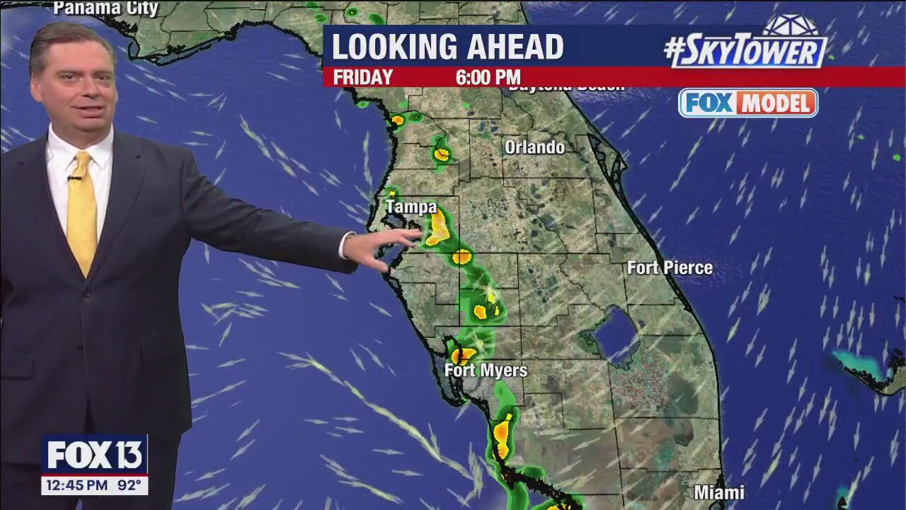 Tampa Weather | Dry & hot through the weekend