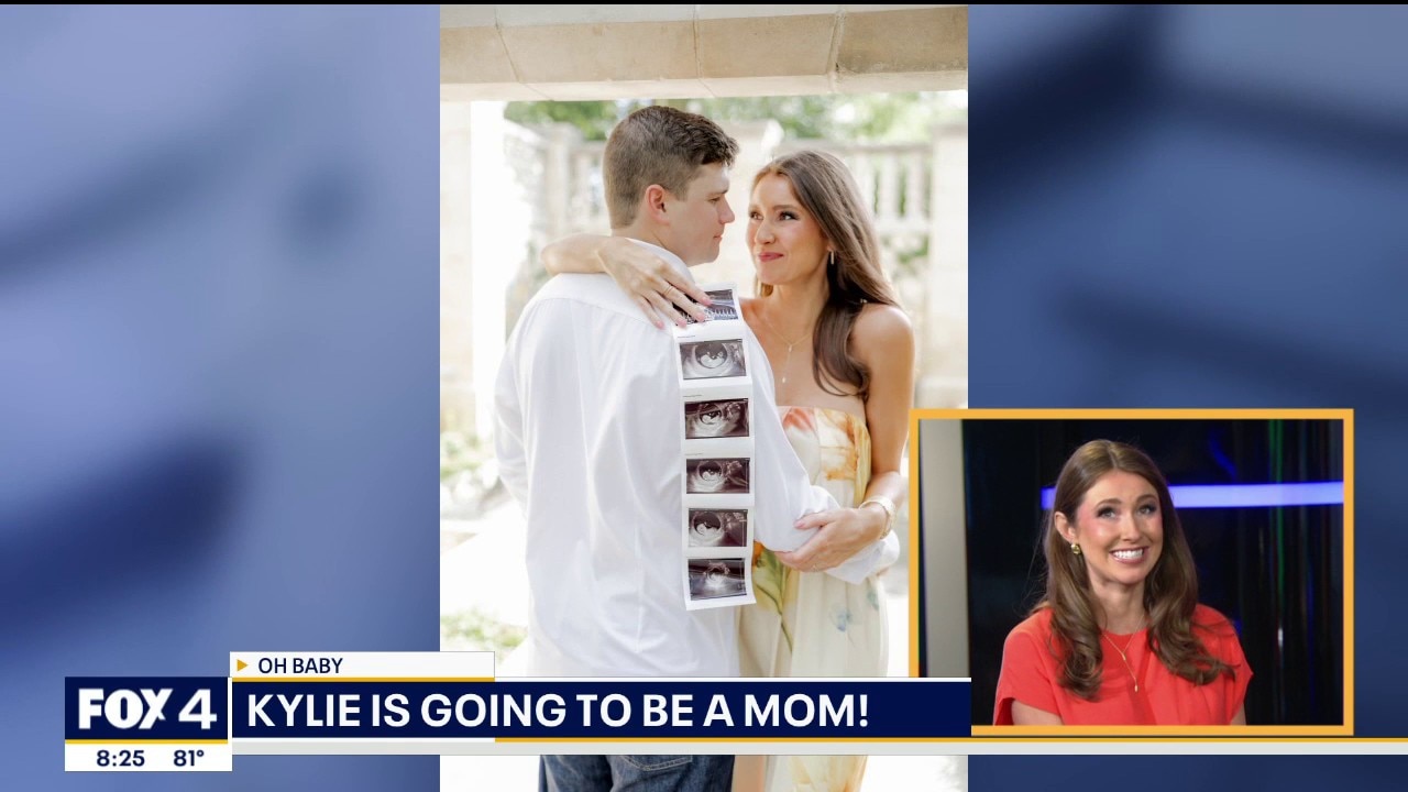 FOX 4's Kylie Capps expecting her first baby